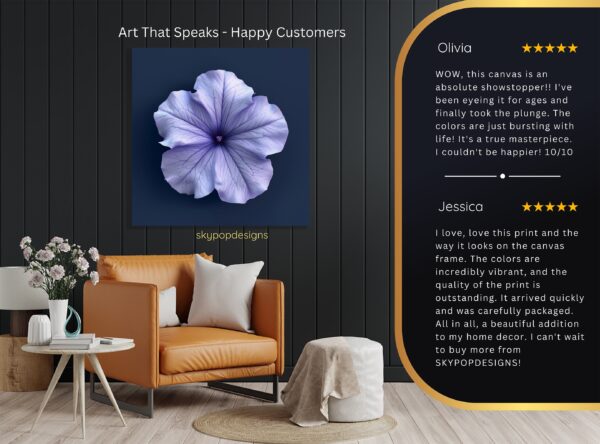 Petunia Bloom Art