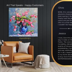 Bleeding Heart Flowers Art
