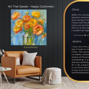 Ranunculus Bouquet Art