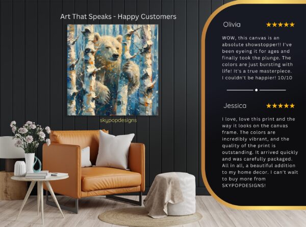 Bear Forest Art