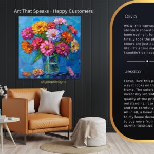 Zinnia Art