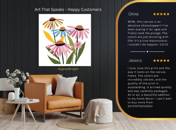 Coneflower Art