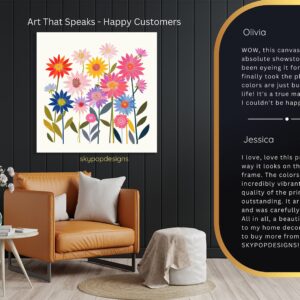 Daisy Garden Art