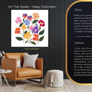 Petunia Garden Art