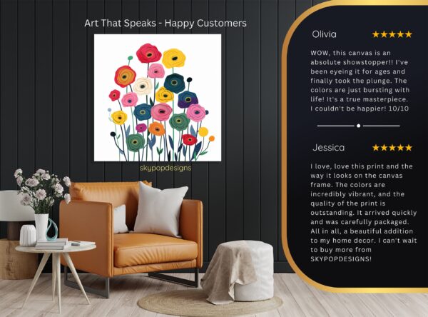 Ranunculus Garden Art