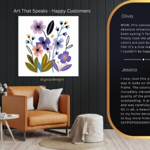 Daisy Meadow Blooms Art