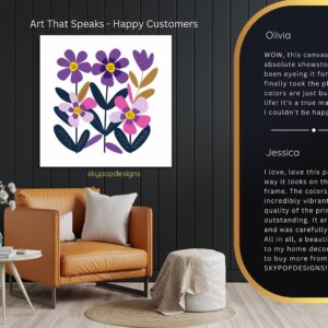 Zinnia Garden Art