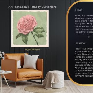 Camellia Flower Art