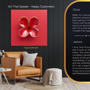 Hibiscus Bloom Art