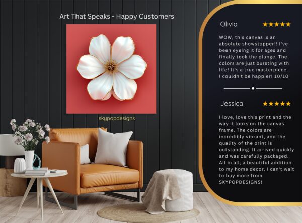 Magnolia Flower Art