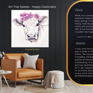 Highland Cow Art
