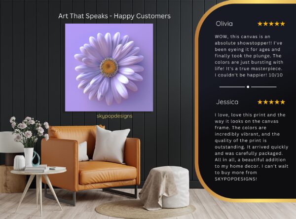 Daisy Flower Art