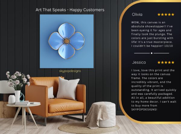 Forget-Me-Not Blooms Art