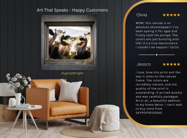 Highland Cow Art