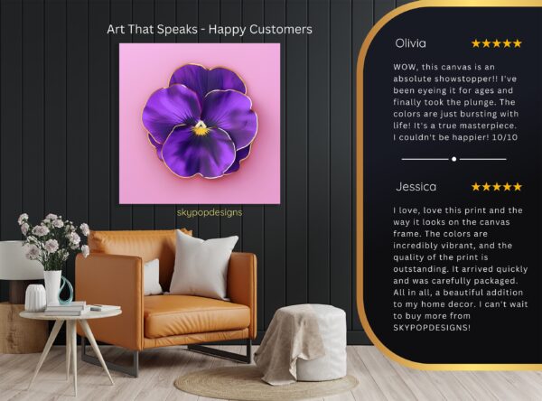 Pansy Art