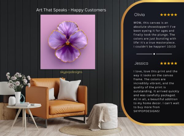 Pansy Art