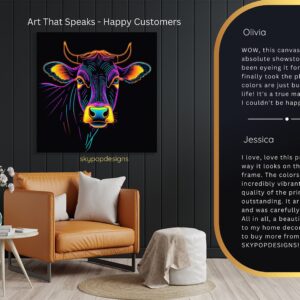 Highland Cow Art