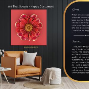 Zinnia Art