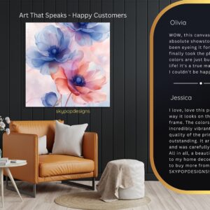 Anemone Bloom Art