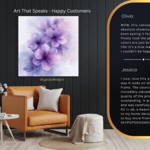 Lavender Bloom Art