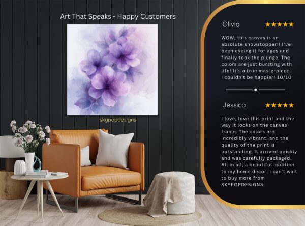 Lavender Bloom Art