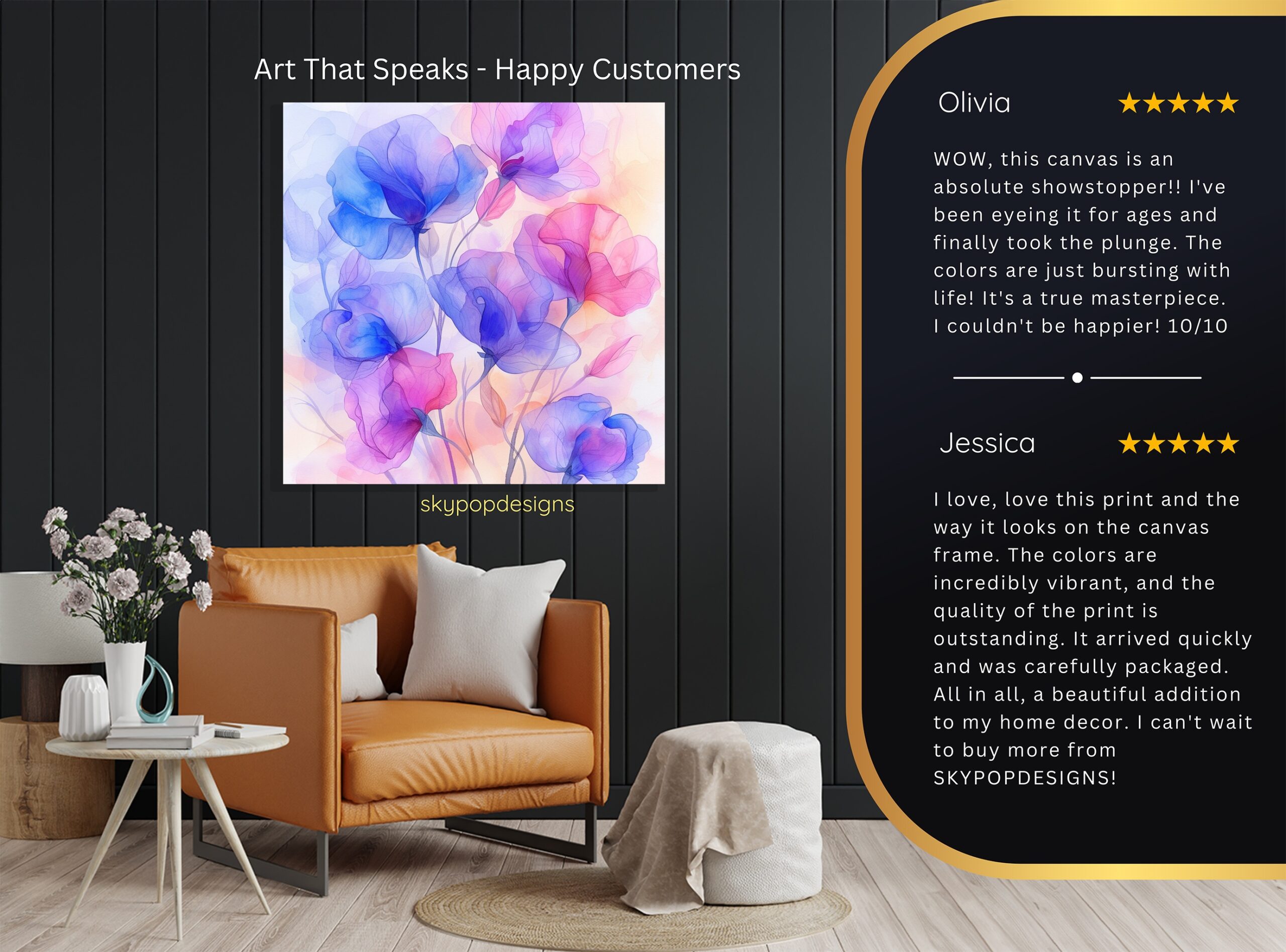 8.jpg Sweet Pea Bloom Art