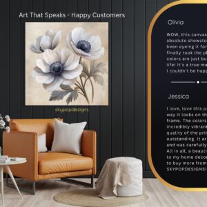 Anemone Blooms Art