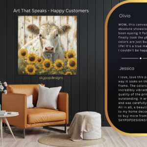 Highland Cow Art