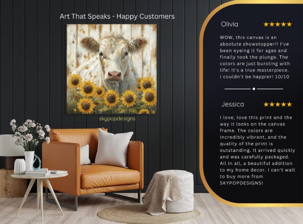 Highland Cow Art