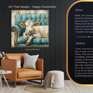Highland Cow Art