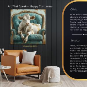 Highland Cow Art