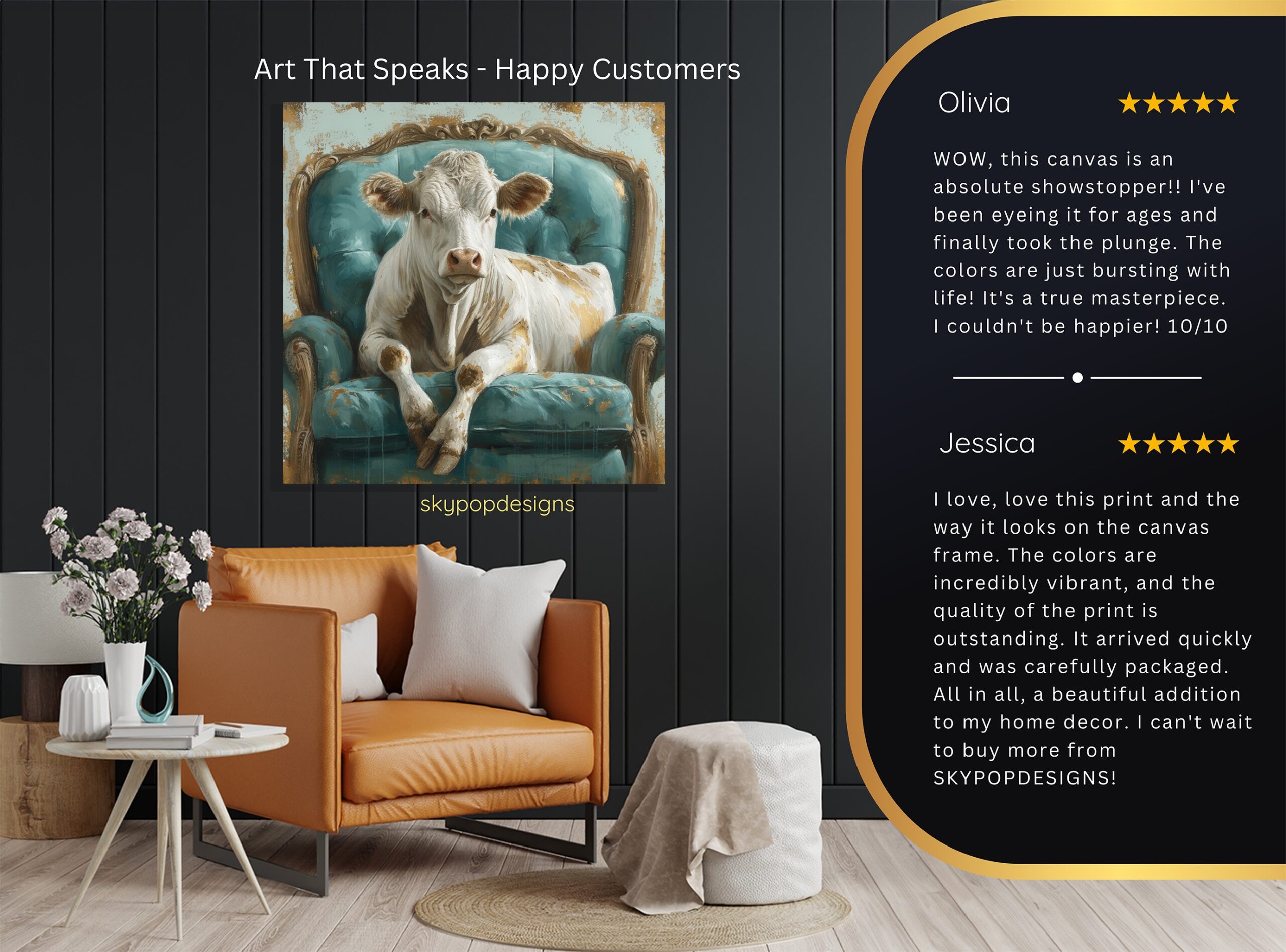 8.jpg Highland Cow Art