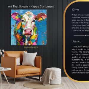 Highland Cow Art