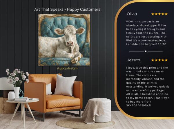 Highland Cow Art