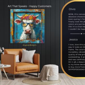 Highland Cow Art