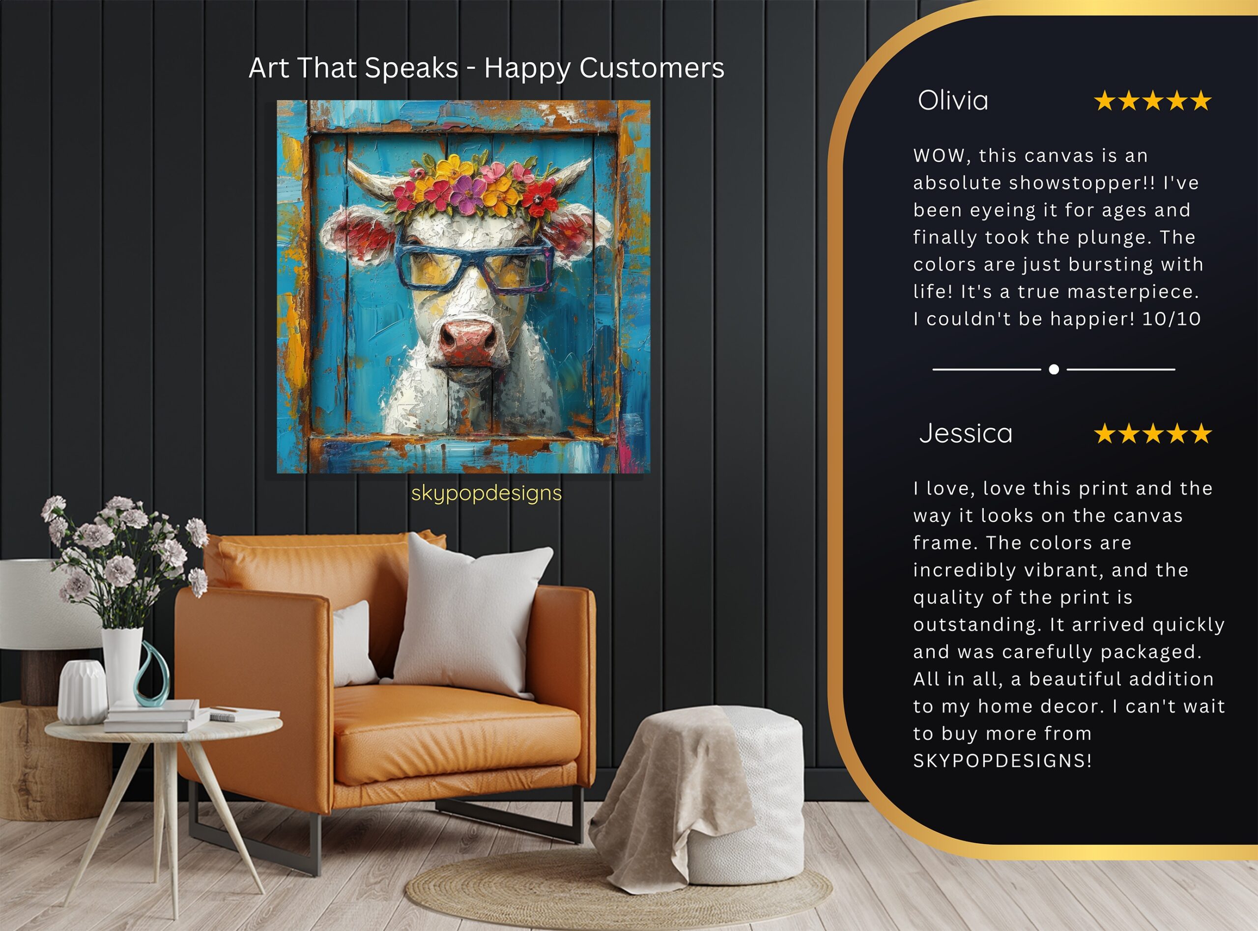 8.jpg Highland Cow Art