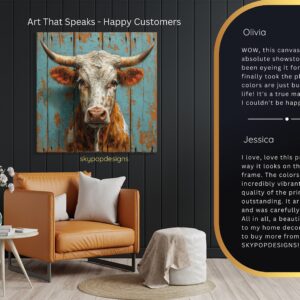Highland Cow Art