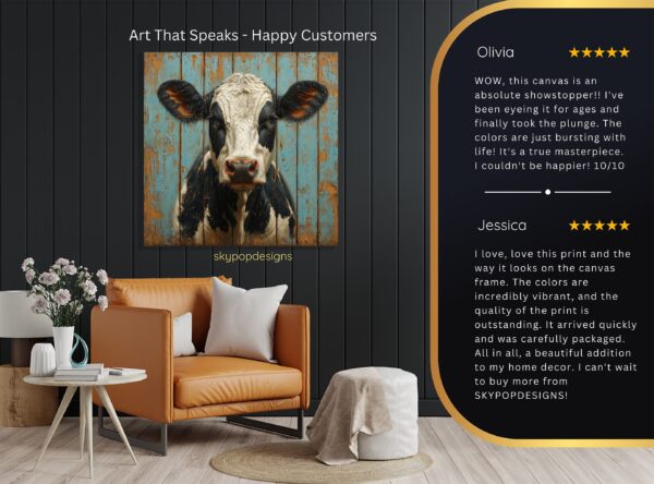 Highland Cow Art