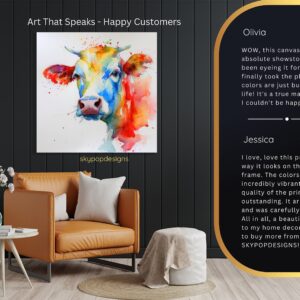 Highland Cow Art