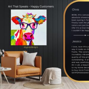 Highland Cow Art