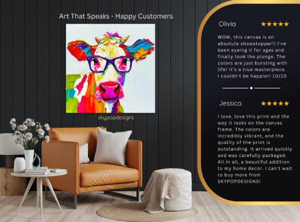 Highland Cow Art