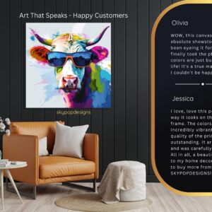 Highland Cow Art
