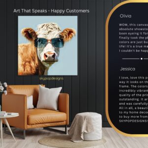 Highland Cow Art