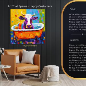 Highland Cow Art