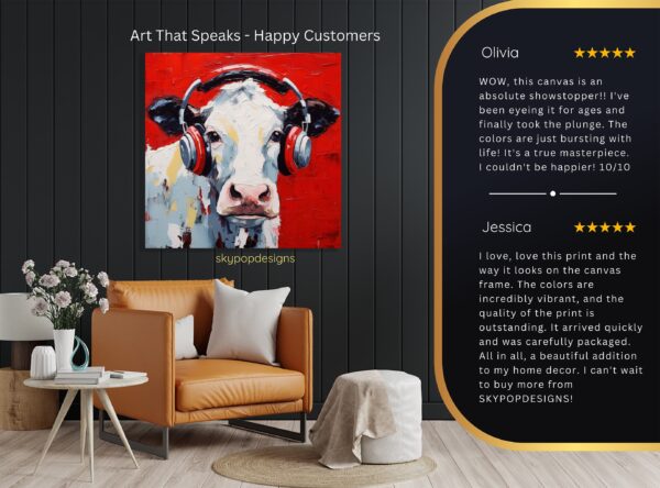 Highland Cow Art