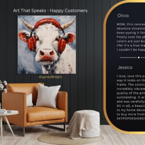 Highland Cow Art