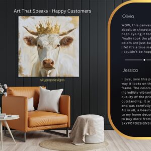 Highland Cow Art