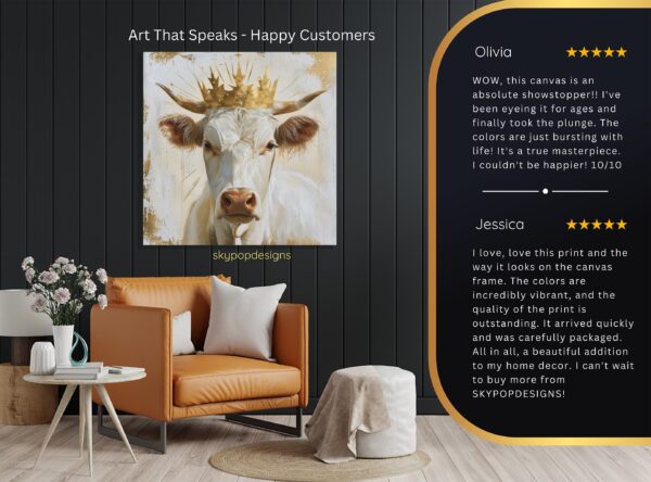 Highland Cow Art