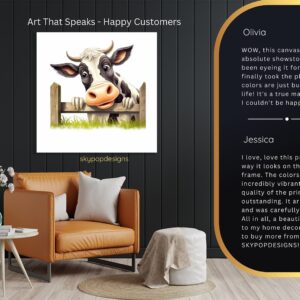 Highland Cow Art