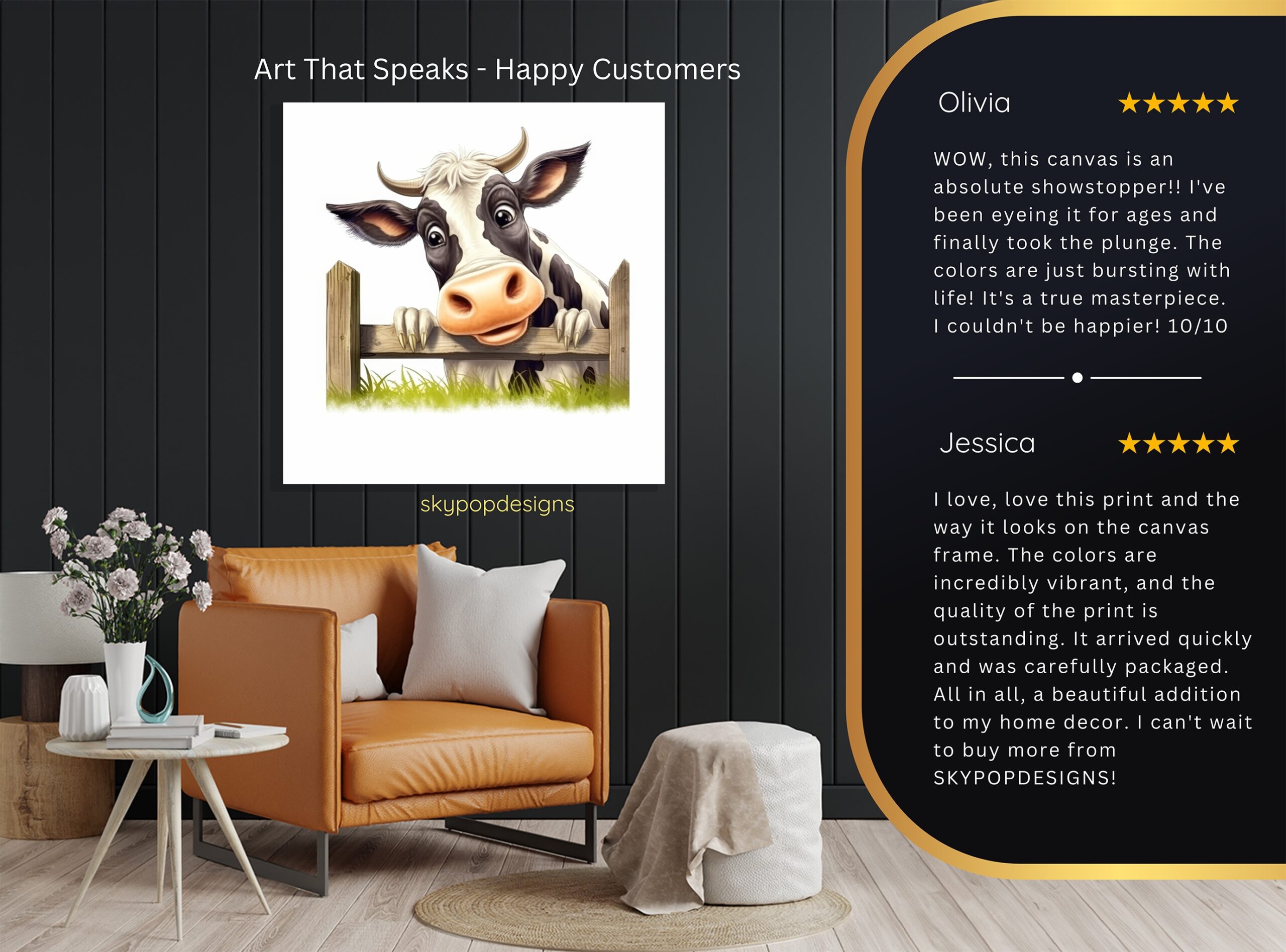 8.jpg Highland Cow Art